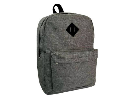 Mochila gris de lona